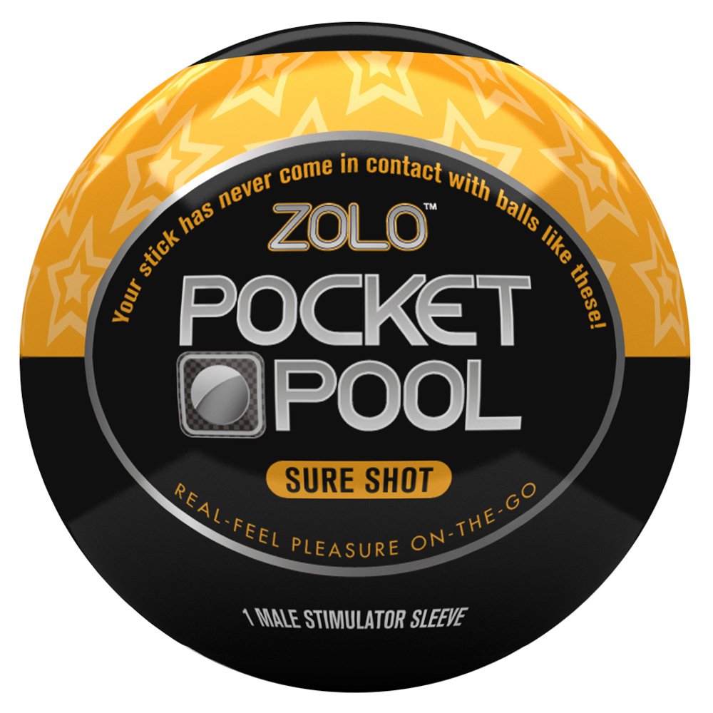 Zolo Pocket Pool Sure Shot Orange Sleeve