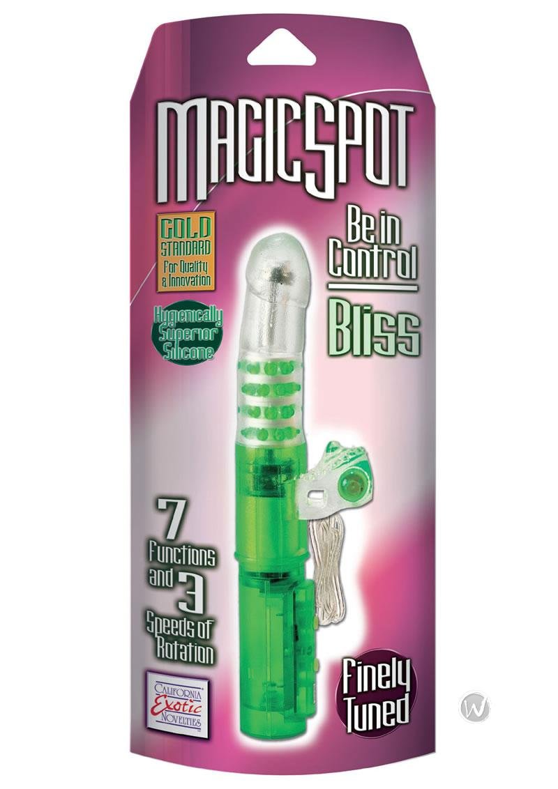 California Exotic Novelties Magic Spot Bliss 7 Function, Green