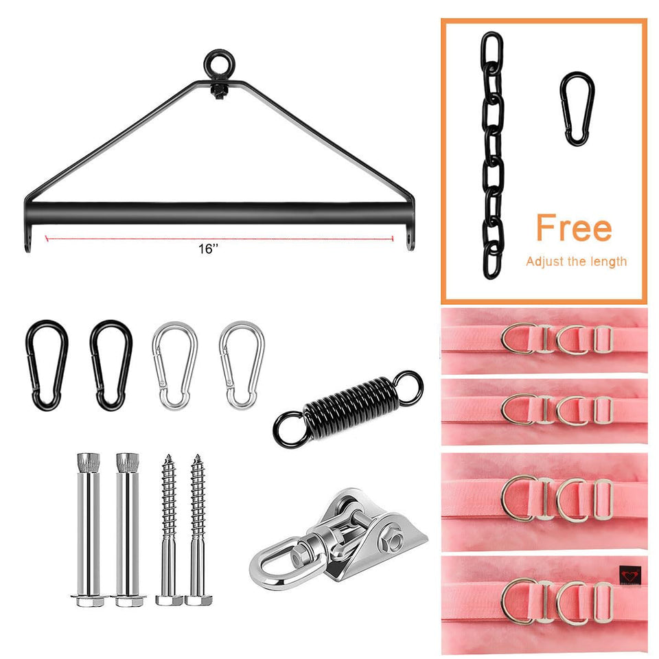 BELSIANG Adult Sex Swing and 360 Degree Spinning Indoor Swivel Ceiling Set with Premium Paint Stand and Widened Thick Comfortabl
