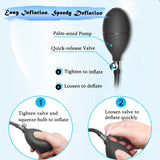 Sex Toys Silicone Inflatable Butt Anal Plug with Pump BDSM Anal Plug Expansion Training Kit Stimulation Anal Pump Plug Buttplug