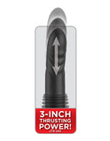 Fetish Fantasy Ultimate Silicone Thruster - Black