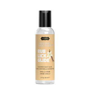 Divine Nectars Flavored Body Glide - Vanilla Creme - 2 Fl. Oz. 59Ml