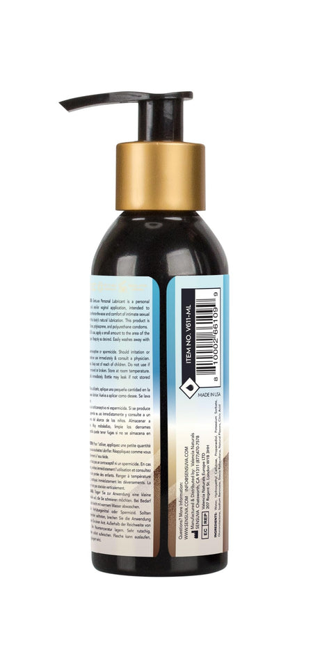 Sensuva On Lubricant Water Based Lube  Bodyfriendly Personal Lubricant For Couples  Natural With Exotic Coconut Fragrance  423