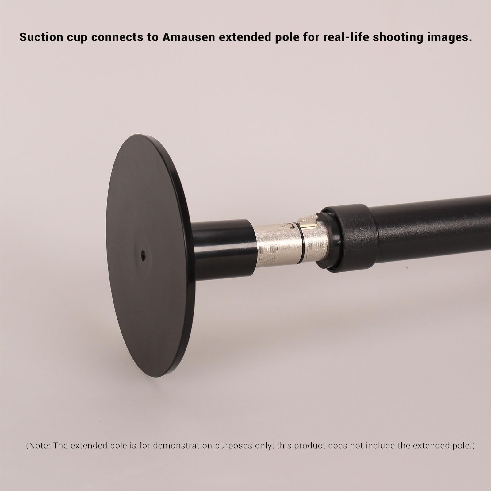 Amausen Updated Universal Dildo Holder 3XLR Connector Sex Machine Attachment Suction Cup Adapter 3.9 Inches Thrusting Machine Ac