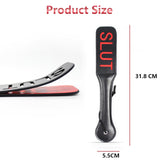 Faux Leather Slut Spanking Paddle for Sex Play,12.5inch Sex Paddle Leather Slut Spanking Paddle for Sex Play,Sex Paddle Role Pla