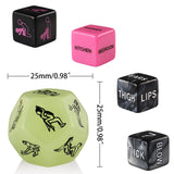Sex Dice for Adult Couple Sex Games Sex Toys for Couples Sex Dice Noctilucent Sex dice Sex Toys & Games for Adults Bedroom Games