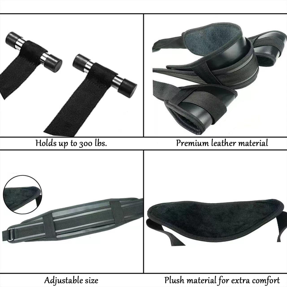 BDSM Sex Swing with Sex Door Love Slings Bondage Restraints Pillows seat Adjustable Sex Sling SM Sex Position Games Bedroom Sex