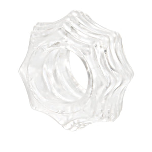 Calexotics Reversible Ring Set, Clear