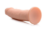 6 Inch Fleshstixxx Silicone Dildo W/O Balls - Vanilla