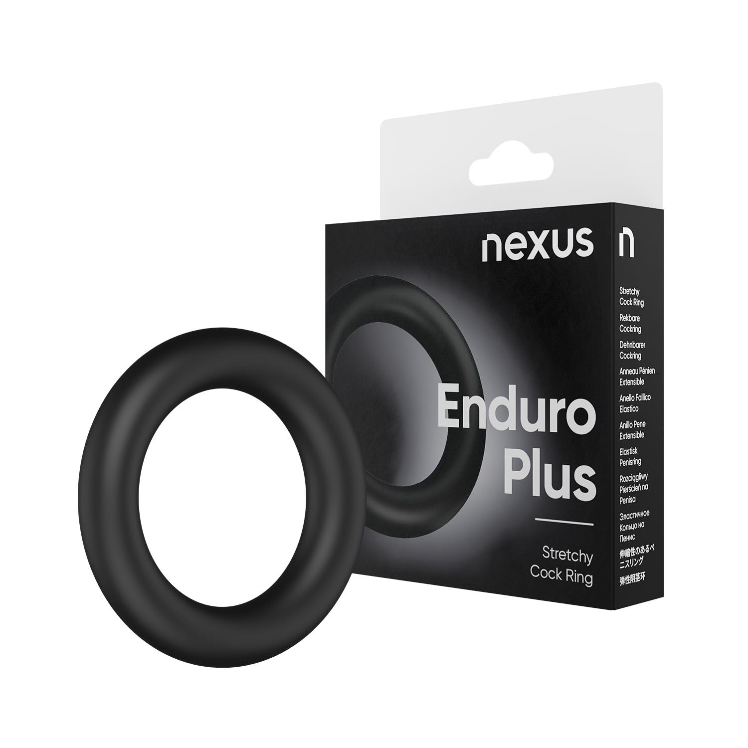 Nexus ENDURO+ Thick Silicone C-Ring Bk