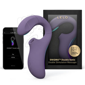 Lelo Enigma Double Sonic-Cyber Purple