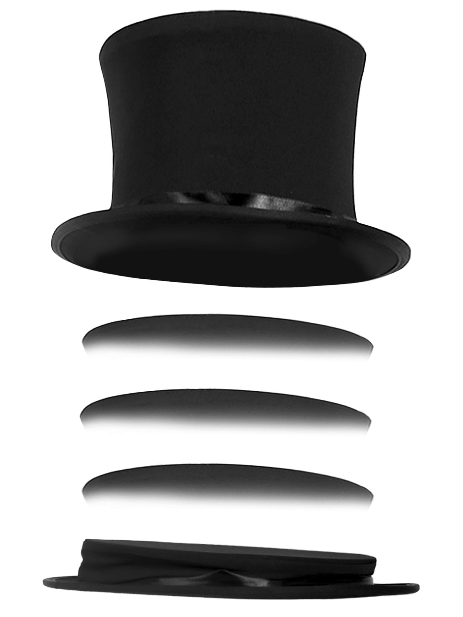 Deluxe collapsible top hat.