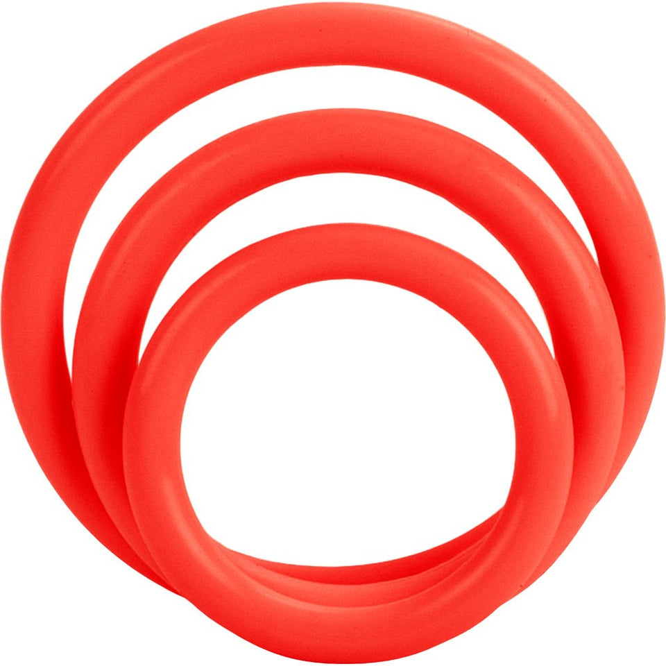 CalExotics Tri-Ring, Red