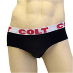 California Exotics Colt Basics Racer Brief, Black, Medium