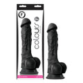 Colours Pleasures - 7 Dildo - Black
