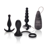 Calexotics His Prostate Training Kit - Vibrator Egg Bullet With Anal Pleasure Probes - Adult Fetish Beads Sex Toy For Couples - Male Enhancement Ring - Black