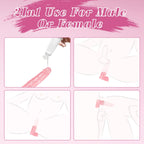 MKPJOY 5.6 and 4.7 Inch 2 Sizes Realistic Suction Mini Dildo, Beginner Anal Plug,Soft Dildo with Curved Shaft and Balls,Adult Se