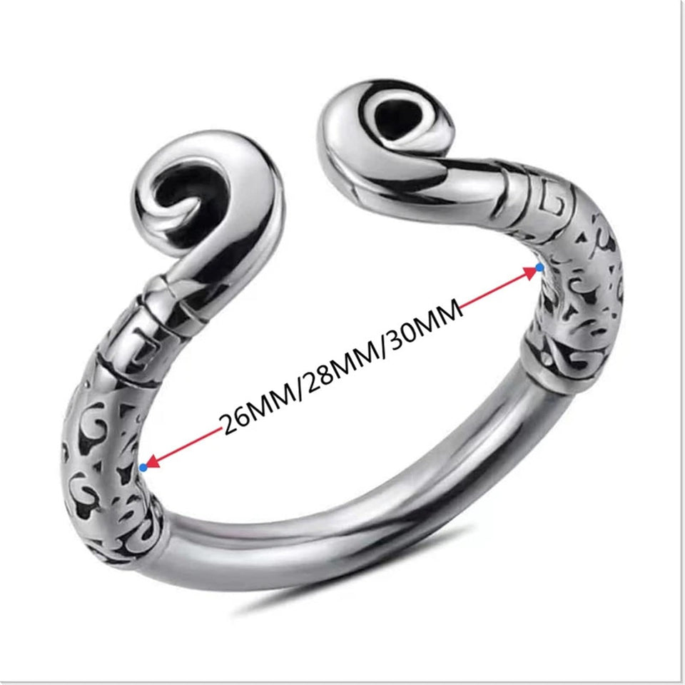 NOVYEGZL Stainless Steel Head Glans with Pressure Joy Ball Beads Delay Time Erection Metal Penis Lock Bondage Cock Ring Male Sex