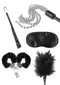 Pipedream Fetish Fantasy Series Limited Edition Bondage Teaser Kit, Black, 1 Pound