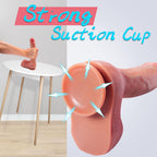 Realistic Dildo Feels Like Skin, 8.66inchs Soft Dildo with Strong Suction Cup, Thick Dildo, Adult Sensory Toys, Sex Toys for Cou