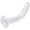 13 Inch Huge Realistic Clear Dildo Adult Sex Toys for Women, G Spot Anal Stimulation with Strong Suction Cup for Hands Free Play