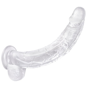 13 Inch Huge Realistic Clear Dildo Adult Sex Toys for Women, G Spot Anal Stimulation with Strong Suction Cup for Hands Free Play