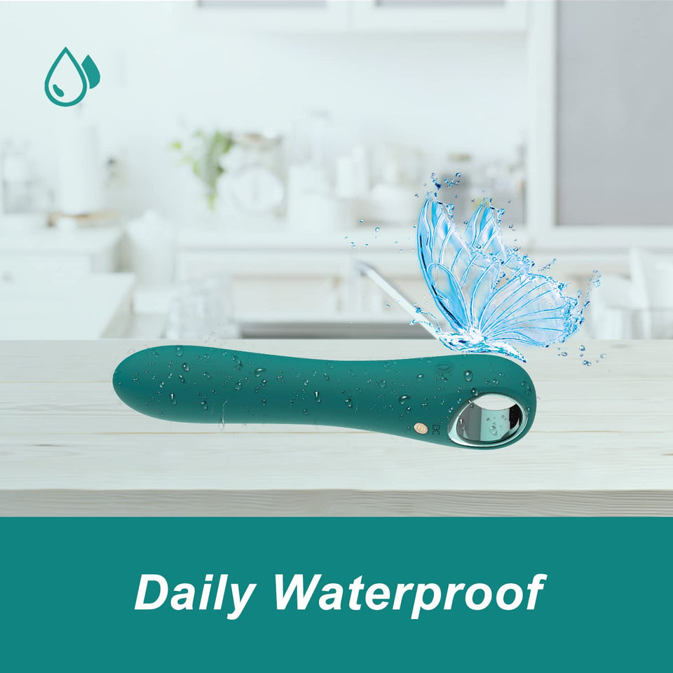 G Spot Vibrator Dildo with 10 Vibration Modes, Tuitionua Soft Silicone Powerful Vibrating Massagers for Clitoral Vagina and Anal