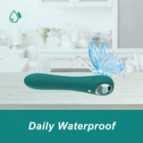 G Spot Vibrator Dildo with 10 Vibration Modes, Tuitionua Soft Silicone Powerful Vibrating Massagers for Clitoral Vagina and Anal