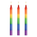 Master Series Pride Candles Rainbow 3pc