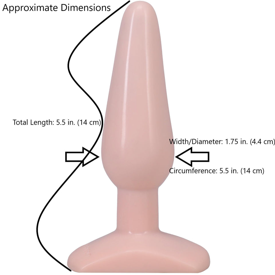 Medium Butt Plug (Flesh)
