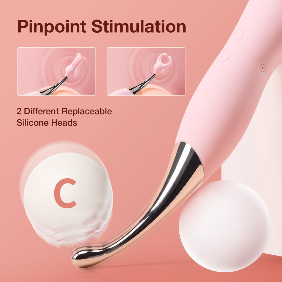 Clitoral Vibrator Adult Sex Toys - SVAKOM Squirting Vibrators Clit G-Spot Dildo Nipple Stimulator for Women Pleasure - High Freq