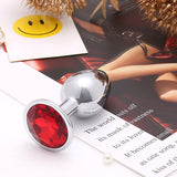 Akstore Small Fetish Anal Plug Butt Personal Sex Massager(Red)