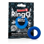 Screaming O Ringo Ritz Mega Stretchy Silicone Cock Ring, Black