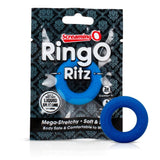 Screaming O Ringo Ritz Mega Stretchy Silicone Cock Ring, Black