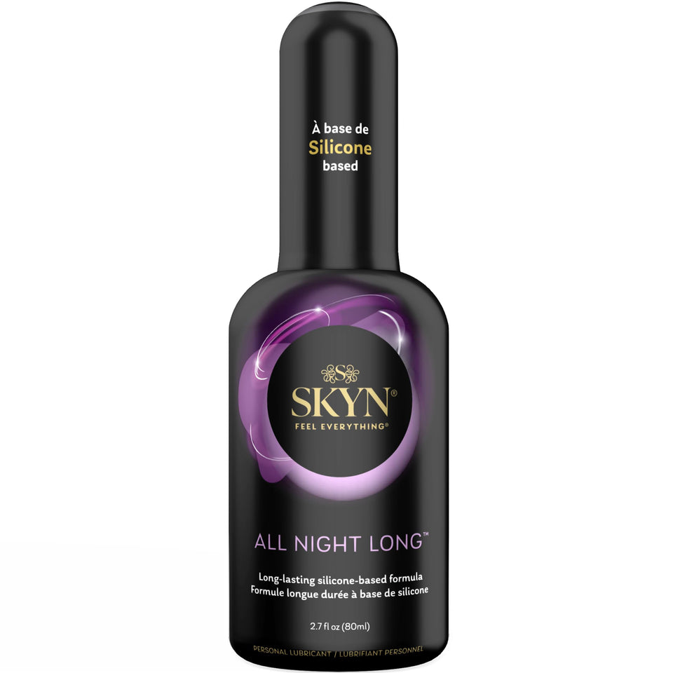 Skyn All Night Long Premium Silicone-Based Lubricant, 2.7 Ounce