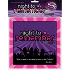 Night To Remember Standard Napkins, 10 Count