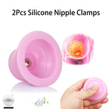 2Pcs Nipple Clamps Adult Sex Toys, Nipple Toys Enlargement Nipple Sucker Breast Massager Stimulator Womens Sex Toy, Nipple Sex S