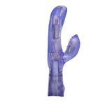 Calexotics First Time Dual Exciter - 3-Speed Waterproof 2-In-1 Dual Motors G-Spot And Clitoral Vibrator Massager, Purple