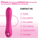 Adult Toys G Spot Dildo Vibrator - NSBAN Mini Vibrating Dildos with 10 Powerful Vibrations Modes, Anal Clitoris Finger Vibrators
