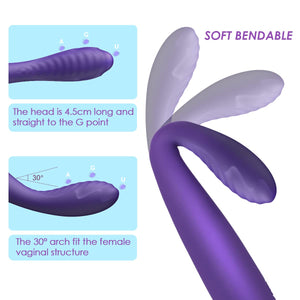 G Spot Dildo Vibrator Adult Sex Toys - SVAKOM Waterproof Personal Massager Finger Dildos Vibrators for Women - 5 * 5 Vibrations