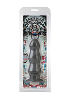 Doc Johnson American Bombshell - B-7 Tango - Vac-U-Lock And F Machine Compatible Dildo Or Butt Plug - Gunmetal Grey