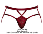 Lucifer Strappy Jock Burgundy L/Xl