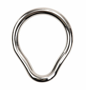 SeLgurFos Penis Ring Stainless Steel Curved Cockrings 7 Different Sizes of Erection Ring Metal Testicle Rings Male Sex Toys Adul