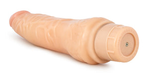 Eden 8.5 Inch Long Ridged Realistic Vibrating Dildo - Flexible Twist Base Multispeed Vibrator for G-Spot, Clitoral, Vaginal & An