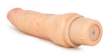 Eden 8.5 Inch Long Ridged Realistic Vibrating Dildo - Flexible Twist Base Multispeed Vibrator for G-Spot, Clitoral, Vaginal & An