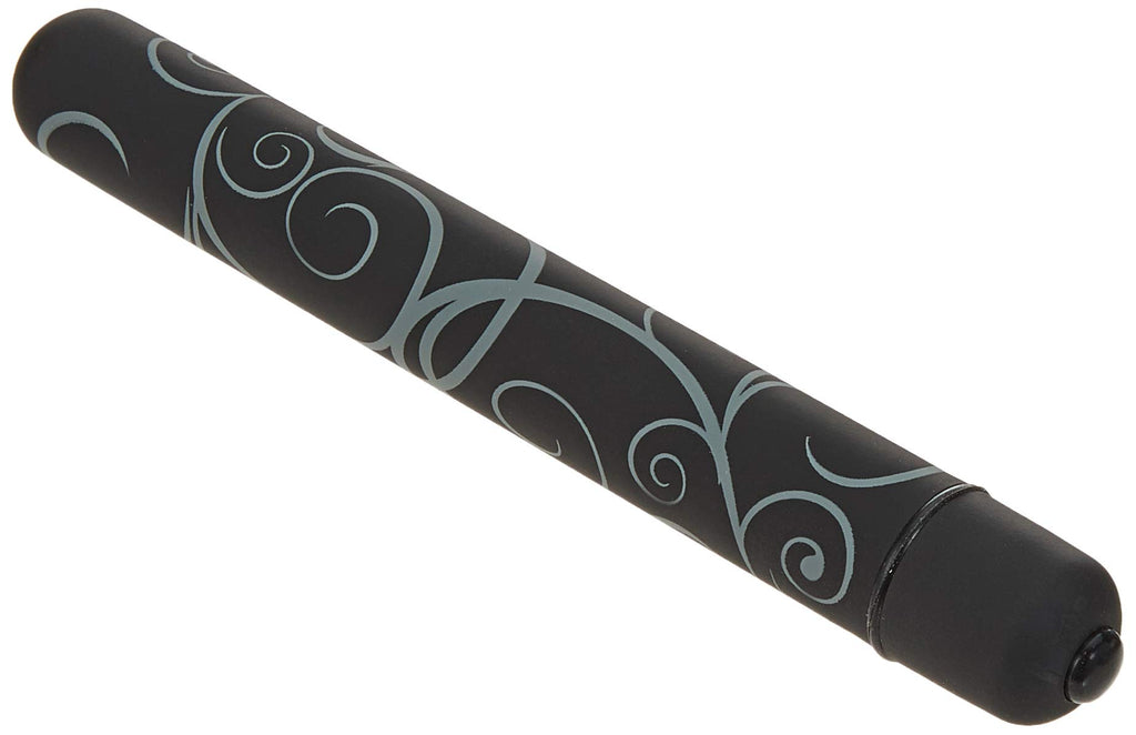 Doc Johnson Mood - Powerful - 7 Function Waterproof Bullet-Style Vibrator (5.2 Inches) - Whisper Quiet With Velvet Touch Finish