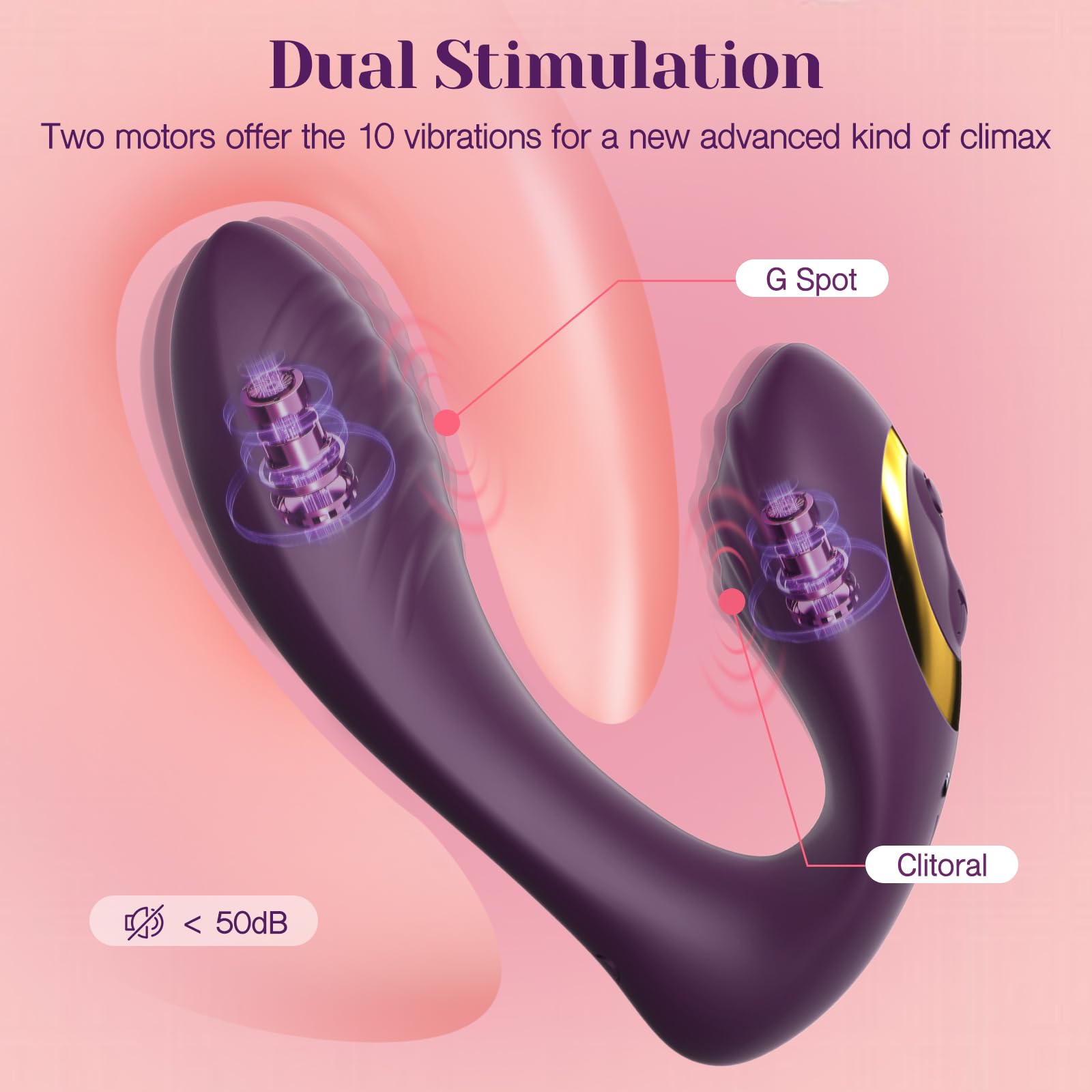 Tracy'S Dog Wearable Clitoral G Spot Vibrator, Remote Control Adult Sex Toys For Women Couple, Powerful Quiet Panty Vibrators, F