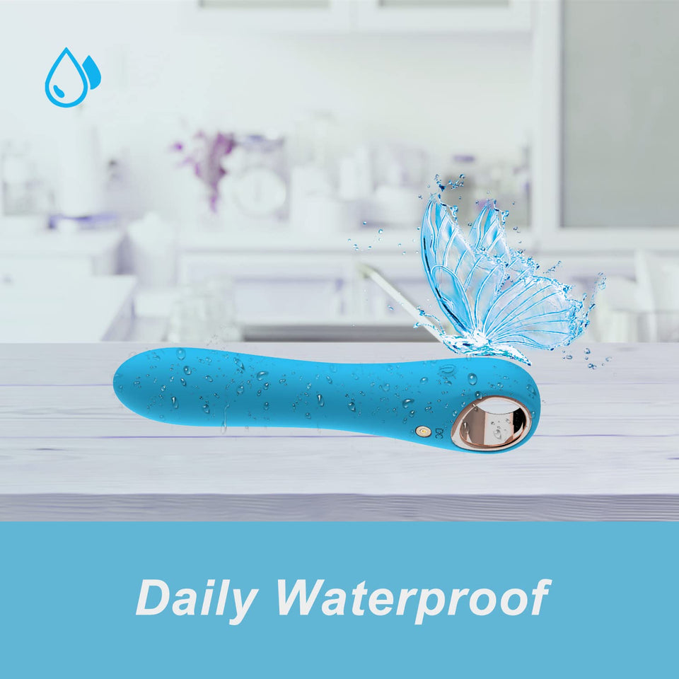 G Spot Vibrator Dildo, Tuitionua Realistic Silicone Dildos with 10 Vibration Modes, Soft Bendable Clitoral Vibrators, Vibrating