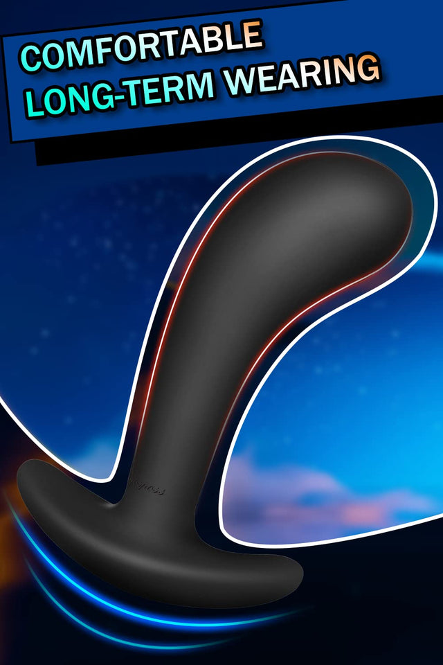 Butt Plug Trainer Kit for Comfortable Long-Term Wear, Pack of 3 Silicone Anal Plugs Training Set with Flared Base Prostate Sex T