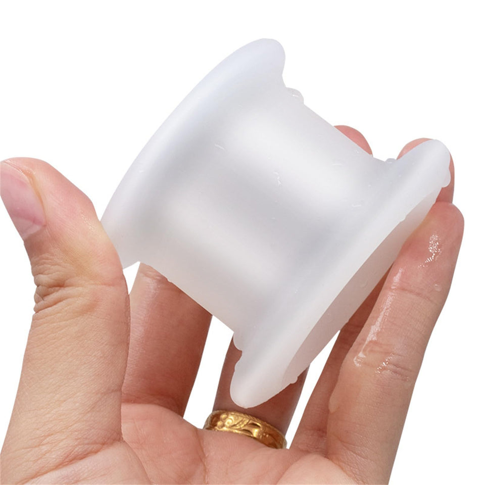 Hollow Silicone Anal Plug with Plug Anal Dilator Couple Pleasure Endoscopic Masturbation Device Sex Toy Black